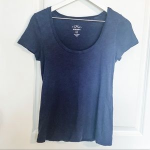 Scoop neck fitted t-Shirt